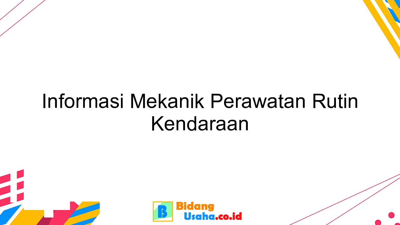 Mekanik Cilacap: Rahasia Perawatan Kendaraan yang Bikin Motor Nyaman di Jalan